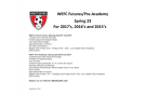 WEFC Futures/Pre-Academy Spring 23                                                 